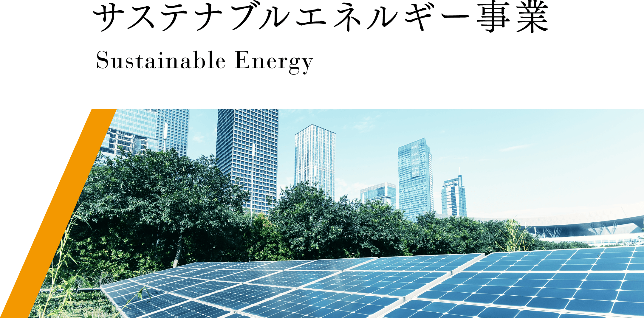 SP用サステナブルエネルギー事業